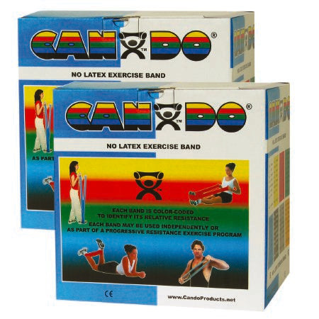 CanDo - Exercise Resistance Band Blue 5 Inch X 50 Yard Heavy Resistance - 10-5654