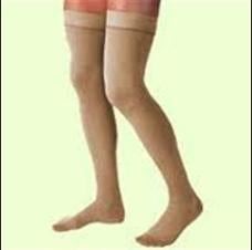 JOBST Relief - Compression Stocking Thigh High Medium Beige Open Toe - 114653