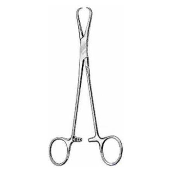 Miltex-Integra Forcep Tissue Adair 6-1/2" Straight Stainless Steel Ea - 16-51