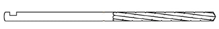 Stryker - Rasp 2.4 mm - 1608-002-103