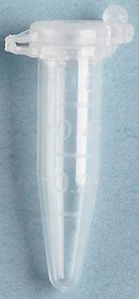 Fisher Scientific Fisherbrand Microcentrifuge Tube Conical Bottom Plain 10 X 30 mm 600 µL Without Color Coding Snap Cap Polypropylene Tube - 2681273