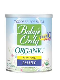 Natures One Inc Baby's Only Organic Toddler Formula Unflavored 360 Gram Can Powder - 22902-1