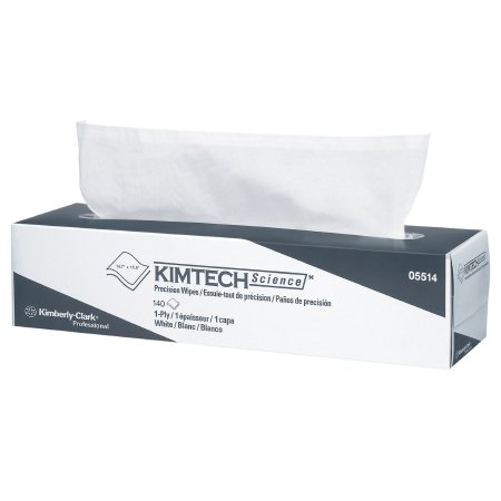 Kimtech Science Precision - Task Wipe Light Duty White NonSterile 1 Ply Tissue 14-7/10 X 16-3/5 Inch Disposable - 05514