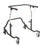 Drive Medical Drive Posterior Safety Roller drive Steel Frame 400 lbs. Weight Capacity 29 to 36 Inch Height - CE 1200 BK