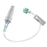 B. Braun Caresite Extension Set 8 Inches 1 Port 0.5 mL Priming Volume DEHP-Free - 470101