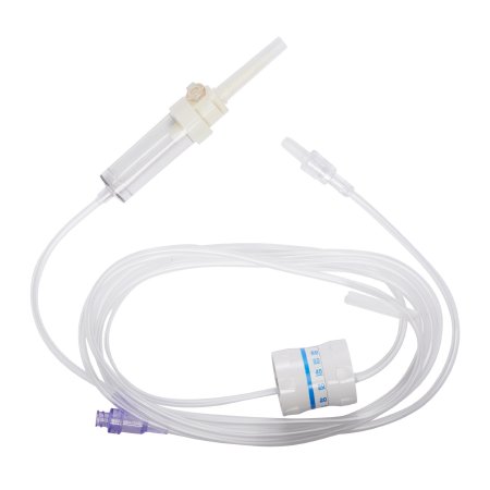 AMSafe - Primary IV Administration Set 10 Drops / mL Drip Rate 90 Inch Tubing 1 Port - AFS102