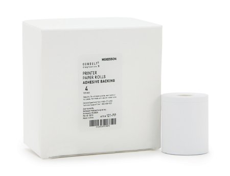 McKesson McKesson Consult Printer Paper Rolls McKesson 120 or U120 Ultra Urine Analyzer - 121-PP
