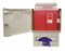 Unimed - Midwest Complete Locking In-Room System Sharps Container 18-1/2 H X 13 W X 5 D Inch 5 Quart Translucent Red - SSGB00056H