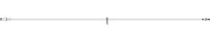 MicroClave - Extension Set 7 Inch Tubing 1 Port 0.67 mL Priming Volume DEHP-Free - 1251501