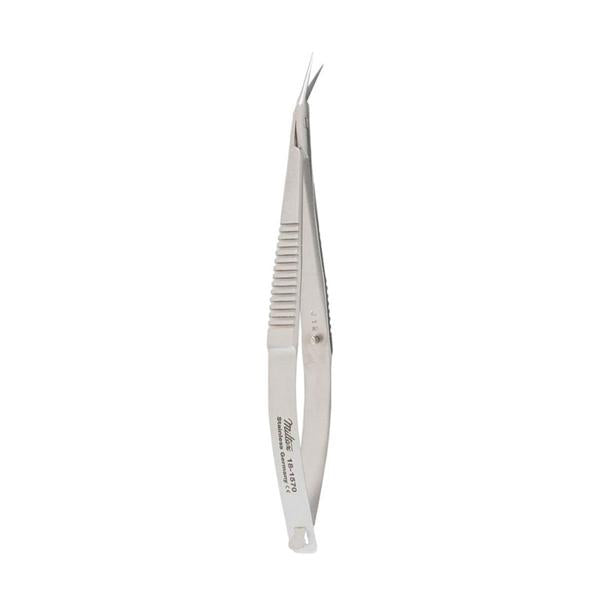 Miltex-Integra Scissors Surgical Castroviejo 3-3/4" Sharp Angled 11Mm Stainless Steel Ea - 18-1570