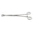 Hermann Medizentechnik Forcep Sponge Foerster 9-1/2" Serrated Straight Stainless Steel Ea - BR16-17025