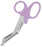 Prestige Medical Prestige Medical Utility Scissors Nurse 5-1/2 Inch Length Stainless Steel / Plastic Finger Ring Handle Angled Blunt/Blunt - 870-GBL