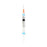 Sol-Care - Syringe with Hypodermic Needle 3 mL 25 Gauge 5/8 Inch Regular Wall Retractable Safety Needle - 100078IM