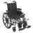 drive Viper - Lightweight Wheelchair Dual Axle Desk Length Arm Swing-Away Elevating Legrest Black Upholstery 14 Inch Seat Width Pediatric 300 lbs. Weight Capacity - L414DDA-ELR