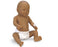 Nasco Doll Factory Training Medium Brown Baby Girl Female 21 Inch 5 lbs - SB17159