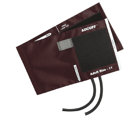 American Diagnostic Corp Adcuff Blood Pressure Cuff, 2 Tube Bladder Adult X-Large 13.3 - 19.6 Inch Nylon - 845-12XBD-2G