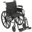 Drive Medical Cruiser III Lightweight Wheelchair Dual Axle Desk Length Arm Flip Back, Padded, Removable Arm Style Mag Wheel Black 16 Inch Seat Width 300 lbs. Weight Capacity - K316ADDA-SF