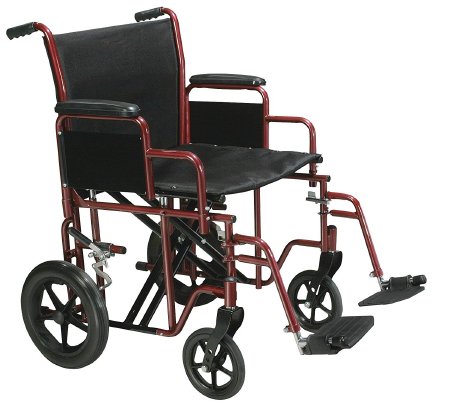 Drive Medical Drive Bariatric Transport Wheelchair - BTR20-R