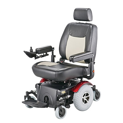 Merits Health Products Power Wheelchair Vision Super 22 Inch Seat Width 450 Lbs. Weight Capacity - P327