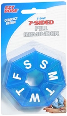 Apothecary Products - Pill Organizer Medium 7 Day 1 Dose - 02571567009