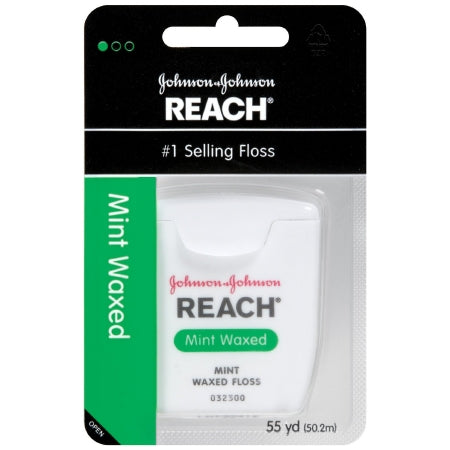 Johnson & Johnson Consumer Reach Dental Floss 55 Yard Mint - 10381370092176