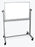 Luxor Reversible Dry Erase Board 36 W X 24 H Inch White - MB3624WW
