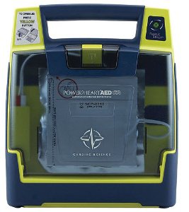 Cardiac Science Powerheart AED G3 Plus Automated External Defibrillator Semi-Automatic Operated 2 Adult Pads - 9390E-1001SP