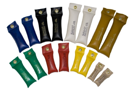 CanDo SoftGrip - Hand Weight Set 16 Piece Set / Bag Style 1/2 lbs. / 1 lbs. / 1-1/2 lbs. / 2 lbs. / 2-1/2 lbs. / 3 lbs. / 4 lbs. / 5 lbs. - 10-0384