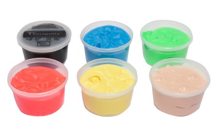Fabrication Enterprises CanDo Theraputty Therapy Putty Assorted Firmness 1 lbs. - 10-1484