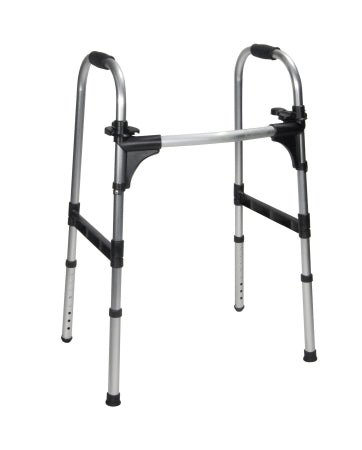 Drive Medical Folding Walker 300 lbs. Weight Capacity 30 to 37 Inch Height - 10291