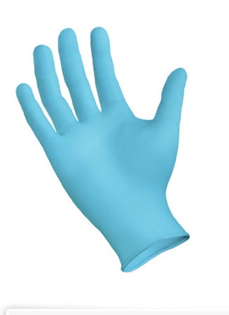 NovaPlus - Exam Glove X-Small NonSterile Nitrile Standard Cuff Length Fully Textured Blue Chemo Tested - Sempermed Usa - VNIPFT201