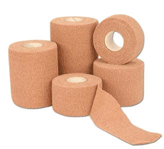 Andover Coated Products CoFlex·LF2 Cohesive Bandage 2 Inch X 5 Yard Standard Compression Self-adherent Closure Tan Sterile - 9200S