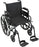 Drive Medical Viper Plus GT Lightweight Wheelchair Dual Axle Desk Length Arm Flip Back, Padded, Removable Arm Style Mag Wheel Black 18 Inch Seat Width 300 lbs. Weight Capacity - PLA418FBDAARAD-ELR