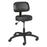 Brewer/Dental Vinyl Round Series Exam Stool Adjustable Contoured, Backrest Pneumatic Height Adjustment Dual Wheel Casters Purple Gray - VRBM-3-DUR007