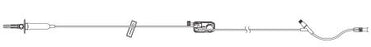 ICU Medical Administration Set 15 Drops / mL Drip Rate 104 Inch Tubing 1 Port - 1424228