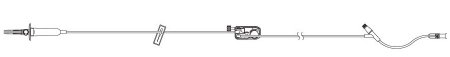 ICU Medical Administration Set 15 Drops / mL Drip Rate 104 Inch Tubing 1 Port - 1424228
