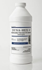 Xttrium Laboratories Dyna-Hex Surgical Scrub 1 gal. Bottle 4% CHG (Chlorhexidine Gluconate) - 1061DYN1GMED