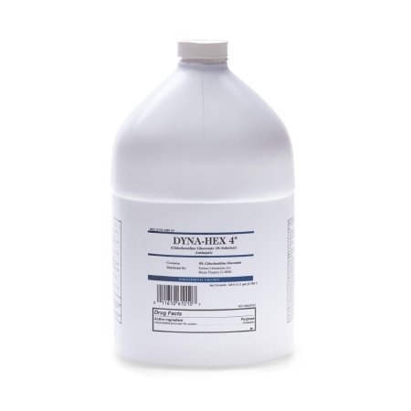 Dyna-Hex 4 - Surgical Scrub Solution 1 gal. Jug 4% Strength CHG (Chlorhexidine Gluconate) NonSterile - 1061DYN1GMED