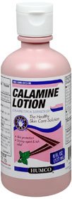 Humco Calamine Topical Itch Relief 8% Strength Lotion 6 oz. Bottle - 395041396