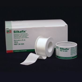 Silkafix - Medical Tape Skin Friendly Acetate 2 Inch X 5 Yard White NonSterile - 081520949