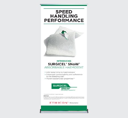 J & J Healthcare Systems Surgicel Snow Absorbable Haemostat - 2082