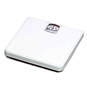 Health O Meter Health O Meter Mechanical Floor Scale Dial 270 lbs. Black / White Mechanical - 100LB
