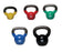 CanDo - Kettlebell Set 5 Piece Set 5 lbs. / 7-1/2 lbs. / 10 lbs. / 15 lbs. / 20 lbs. - 10-3199