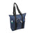 Hopkins Medical Products - Medical Zippered Tote Navy with Black Trim 600D Waterproof Polyester 5.75 X 12 X 15 Inch - 530793