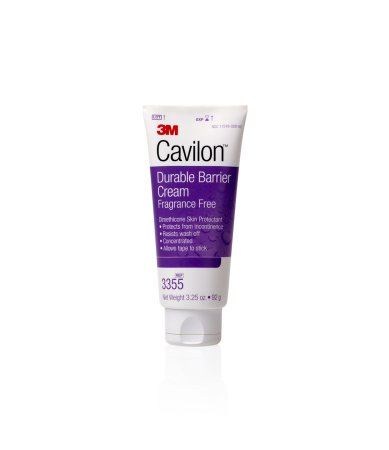 3M Cavilon Skin Protectant 3.25 oz. Tube Unscented Cream CHG Compatible - 3355