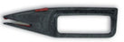 Mueller Sports Medicine Mcutter Athletic Tape Cutter Black, Valox Resin, Fiberglass Reinforced, Stainless Steel Blade - 100201