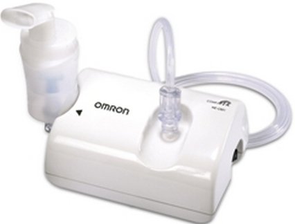OMRON COMP A-I-R - Compressor Nebulizer System Small Volume Medication Cup Universal Mouthpiece Delivery - NE-C801