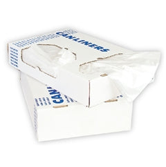 Saalfeld Redistribution Heritage Trash Bag XX Heavy Duty 40 - 45 gal. Blue HDPE 22 Mic. 40 X 48 Inch Star Seal Bottom Twist Tie Flat Pack - Z8048UX