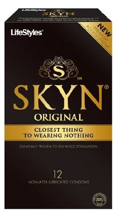 Lifestyles Skyn - Condom Lubricated 12 per Box - 07090727312