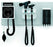 Welch Allyn Green Series 777 Integrated Wall System Wall Board, GS777 Wall Transformer, Coaxial Ophthalmoscope, Diagnostic Macroview Otoscope, Kleenspec Dispenser, Wall Aneroid - 77792-